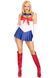 Эротический костюм Сейлор Мун Leg Avenue Sexy Sailor M, платье, перчатки, бант