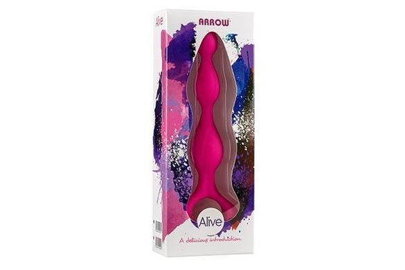 Анальная цепочка Alive Arrow Pink AL20401 фото