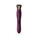 Пульсатор-кролик с нагревом Zalo Mose Velvet Purple SO8225 фото 5