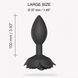 Анальна пробка Love To Love OPEN ROSES L BLACK ONYX SO5983 фото 3
