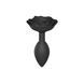 Анальна пробка Love To Love OPEN ROSES L BLACK ONYX SO5983 фото 1