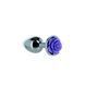 Анальна пробка Lux Active Rose Anal Plug Purple+ віброкуля SO5573 фото 2
