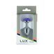 Анальна пробка Lux Active Rose Anal Plug Purple+ віброкуля SO5573 фото 5