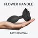 Анальна пробка Love To Love OPEN ROSES L BLACK ONYX SO5983 фото 4