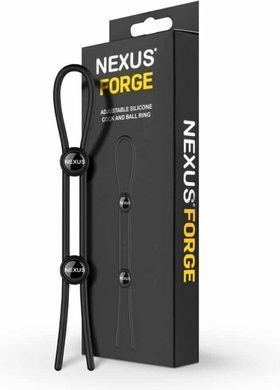 Двойное эрекционное кольцо-лассо Nexus FORGE SO8694 фото