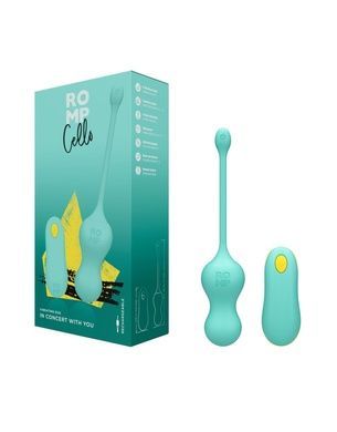 Віброяйце для точки G Romp Cello Light Teal SO8734 фото