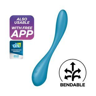 Смарт-вібратор Satisfyer G-Spot Flex 5+ Petrol SO7804 фото