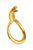 Ерекційне кільце Master Series Cobra King Golden Cock Ring SO8799 фото