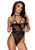 Боди Kissable Sexy Kiss Body Black L/XL