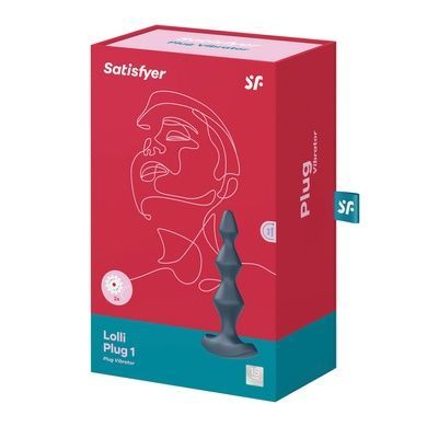 Анальный стимулятор Satisfyer Lolli-Plug 1 Dark teal SO4924 фото