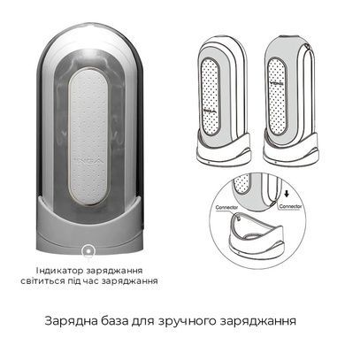 Мастурбатор Tenga Flip Zero Electronic Vibration White SO2010 фото