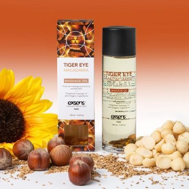 Масажна олія EXSENS Tiger Eye Macadamia 100мл SO2379 фото