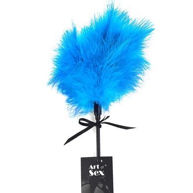 Щекоталка с шлепалкой Пика Art of Sex голубая SO6970 фото