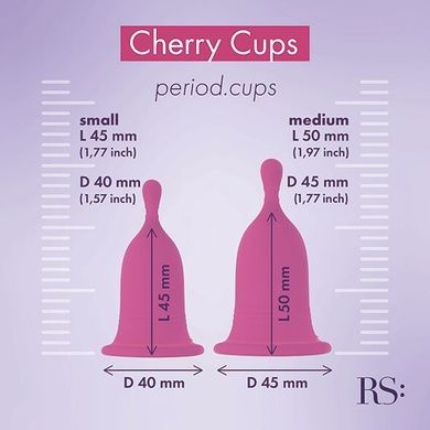 Менструальні чаші RIANNE S Femcare Cherry Cup SO4577 фото