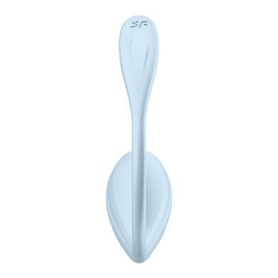 Віброяйце Satisfyer Smooth Petal Connect App Light Blue SX0667 фото