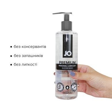 Смазка на силиконовой основе JO PREMIUM ORIGINAL 480мл SO1796 фото