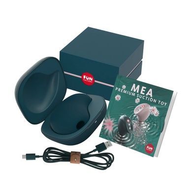 Вакуумний стимулятор Fun Factory MEA velvet green SX0915 фото
