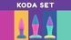 Набор анальных пробок PMV20 Koda Butt Plug Set SO8897 фото 6