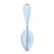 Віброяйце Satisfyer Smooth Petal Connect App Light Blue SX0667 фото 4