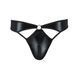 Чоловічі стринги Passion 033 THONG PAUL S/M Black, під латекс