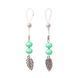 Украшения для сосков Art of Sex Nipple Jewelry Leaf мятные SO5397 фото 1