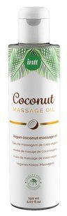 Масажна олія Intt Coconut Vegan 150 мл SO5974 фото