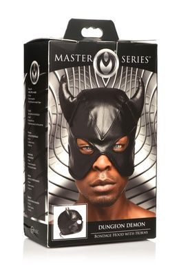 Маска з рогами Master Series Dungeon Demonа SO8800 фото