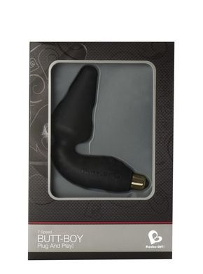 Вибропробка Rocks Off Butt-Boy Black RO1654 фото