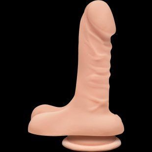 Фаллоимитатор Doc Johnson The D Super D 6 Inch With Balls White SO1570 фото