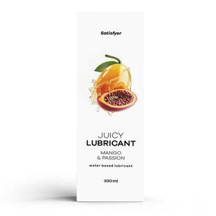 Лубрикант на водній основі Satisfyer Juicy Lubricant Манго-Маракуйя 300 мл SX2726 фото
