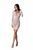 Напівпрозора мінісукня Passion BS101 One Size, white, рукава-мітенки