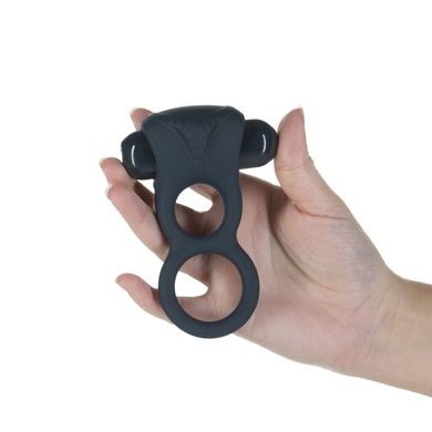 Эрекционное кольцо с вибрацией Lux Active-Triad Vibrating Dual Cock Ring SO5575 фото