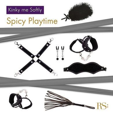 Набор для BDSM RIANNE S Kinky Me Softly Black SO3864 фото