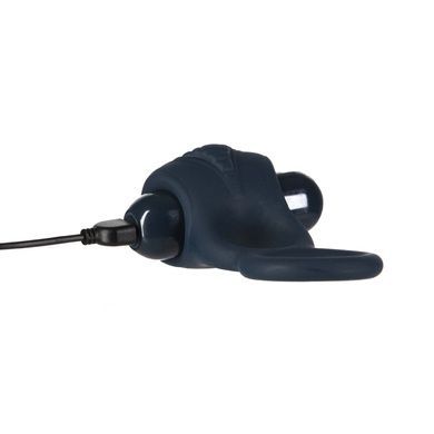 Эрекционное кольцо с вибрацией Lux Active-Triad Vibrating Dual Cock Ring SO5575 фото