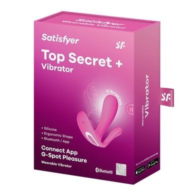 Смарт-вибратор в трусики Satisfyer Top Secret Pink SO7790 фото