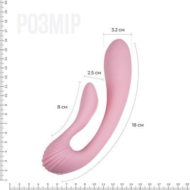 Вибратор вагинально-клиторальный Adrien Lastic G-wave AD10891 фото