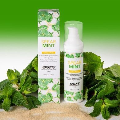 Масажна олія EXSENS Organic Spear Mint 50 мл SO2380 фото