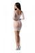 Напівпрозора мінісукня Passion BS101 One Size, white, рукава-мітенки