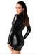 Сукня Noir Handmade F330 Powerwetlook mini dress - 3XL