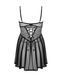 Эротический комплект Obsessive Chemeris babydoll & thong M/L, пеньюар и стринги