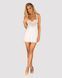 Пеньюар Obsessive Amor Blanco underwire chemise & thong white L/XL