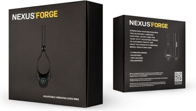 Эрекционное виброкольцо-лассо Nexus FORGE Vibrating SO8695 фото