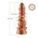 Дилдо Hismith Spiral Grain Silicone Dildo SO9961 фото 2