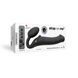 Безременной страпон с вибрацией Strap-On-Me Black L SO3829 фото 6