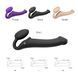 Безременной страпон с вибрацией Strap-On-Me Black L SO3829 фото 4